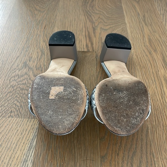 Jimmy Choo Silver Heel Sandals - Picture 5 of 5